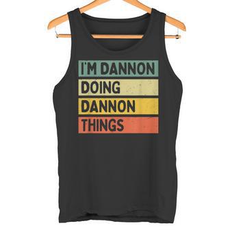 I'm Dannon Doing Dannon Things 面白い名言 タンクトップ - Kawaiitshirt