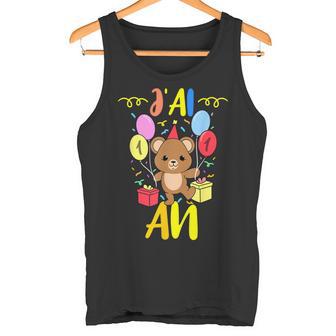 J'ai 1 An 1E Ours En Peluche Anniversaire Débardeur e - Cadeauxyz