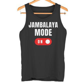 Jambalaya モード 面白い文字 食べ物愛好家に最適 スープ ユーモア タンクトップ - Kawaiitshirt