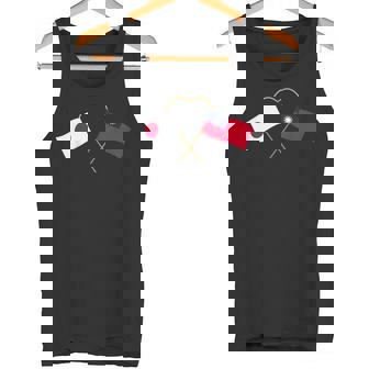 Japanese Flag Taiwanese Flag 台湾の遺産 台湾のルーツ 日本の国旗 台湾の国旗 タンクトップ - Kawaiitshirt