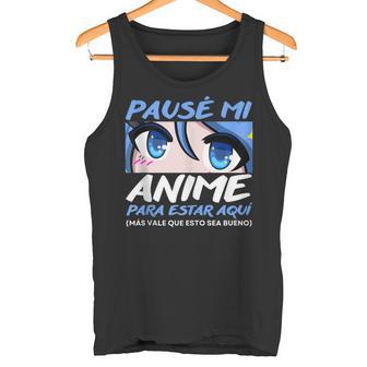 Japon Anime Pausé Mi Anime In Mangas Camiseta sin mangas - Regaloses