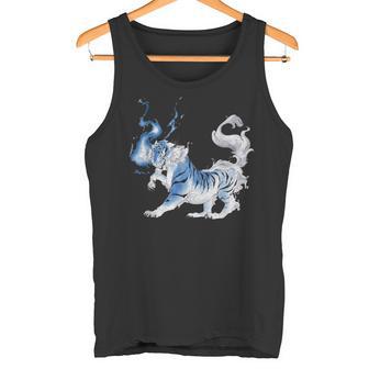 Japonais Aesthetic Tiger Tokyo Japon Manga Anime Asiatique 80'S Débardeur e - Cadeauxyz
