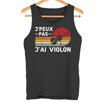 Je Peux Pas J'aiiolon Humourioloniste Musicien Drole Débardeur e - Cadeauxyz