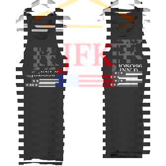Jfk ヴィンテージ 政治 ジョン F ケネディ ジョンソン 1960 タンクトップ - Kawaiitshirt