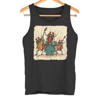 Joli Costume De Cafards Rockband Pour Les Amateurs D'insectes Débardeur e - Cadeauxyz