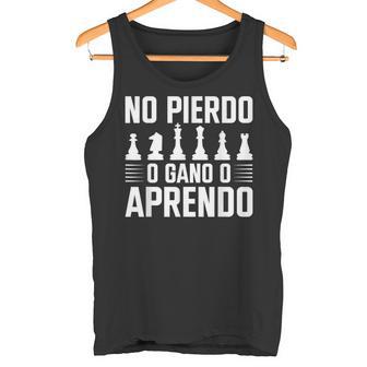 Jugador De Ajedrez Gano O Aprendo Divertido Ajedrez Camiseta sin mangas - Regaloses