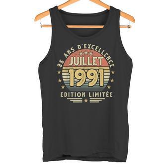 Juillet 1991 Cadeau Anniversaire Juillet 1991 35 Ans Homme Débardeur e - Cadeauxyz