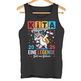 Kita Abgänger 2026 Einhorn Kindergarten Abschied Abschluss Tank Top - Seseable