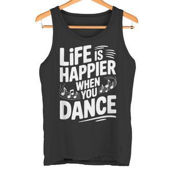 Laida Es Más Feliz Cuando Bailas Camiseta sin mangas - Regaloses