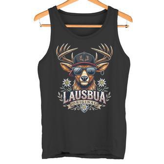 Lausbua Kinder Trachten Herren Lederhose Trachten Tank Top - Seseable