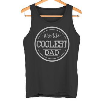 Le Papa Le Plus Cool Du Monde Une Fête Des Pères Amusante Et Tous Les Jours Débardeur e - Cadeauxyz