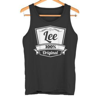 Lee ギフトシャツLee 名前入りバースデーtシャツ タンクトップ - Kawaiitshirt