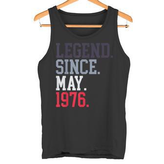 Legendince May 1976 メンズ レディース 1976年5月 タンクトップ - Kawaiitshirt