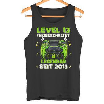 Level 13 Jahre Geburtstags Junge Gamer 2013 Geburtstag Tank Top - Seseable