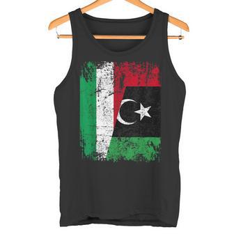 Libia Italia Bandiera Amicizia Italiana Libica Canotta - Novitaregali