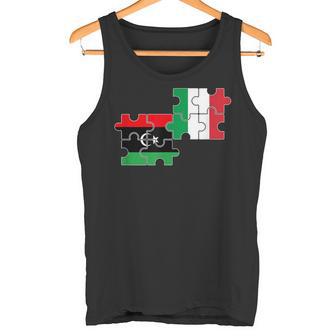 Libia Italia Bandiera Libica Italiana Canotta - Novitaregali