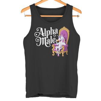 Licorne Mâle Alpha Arc-En-Ciel Débardeur e - Cadeauxyz