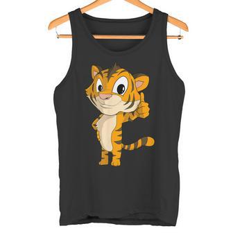 Lindo Motivo Infantil Tigre Desierto Camiseta sin mangas - Regaloses