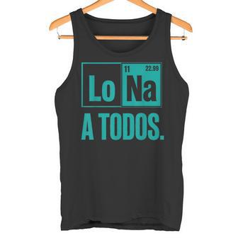 Loodio A Todos Los Odio A Todos Lo Na Química Divertida Camiseta sin mangas - Regaloses