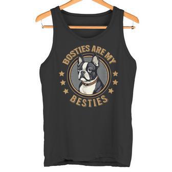 Los Bostieson Mis Mejores Amigos Boston Terrier Camiseta sin mangas - Regaloses