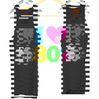 I Love The 80'S 80年代パーティードレスレトロ1980年代テーマ タンクトップ - Kawaiitshirt