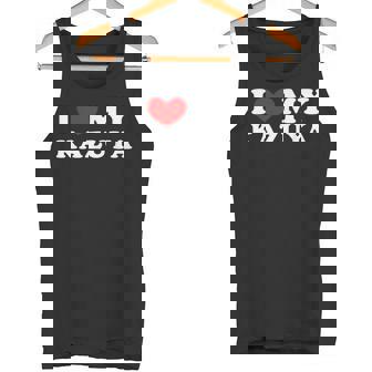 I Love My Kazuya 私はカズヤを愛しています タンクトップ - Kawaiitshirt