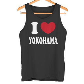 I Love Yokohama アイ・ラブ・ヨコハマ タンクトップ - Kawaiitshirt