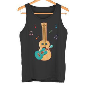 L'ukulélé Est En Train De Jouer De L'ukulélé Musicien Débardeur e - Cadeauxyz
