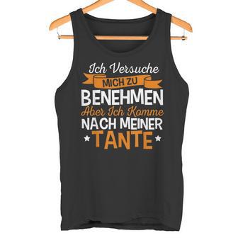 Lustiges Tante Nichte Neffen Patentante Ichersuche Mich Tank Top - Seseable