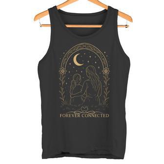 Madre E Hija Bajo La Luna Amor Familiar Día De La Madre Camiseta sin mangas - Regaloses