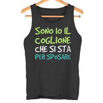 Maglia Addio Celibatoposoono Io Il Coglione Cheiposa Canotta - Novitaregali