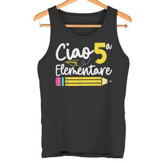 Maglia Rientro Acuola Insegnante Ciao Quinta Elementare Canotta - Novitaregali