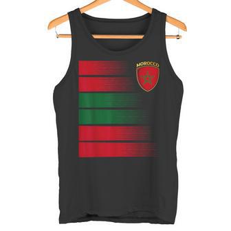 Maillot Du Maroc Drapeau Maroc Fierté Racine Nationale Débardeur e - Cadeauxyz