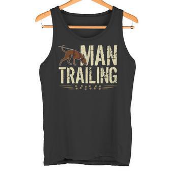 Mantrailing Mantrailing Perros Amantes Perros Paseo Perro De Búsqueda Camiseta sin mangas - Regaloses