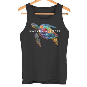 Manuel Antonio コスタリカ ティー ビーチ サーフ バケーション ウミガメ タンクトップ - Kawaiitshirt
