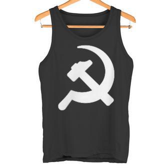 Marteau Faucille Minimaliste Graphique Communismeocialisme Débardeur e - Cadeauxyz