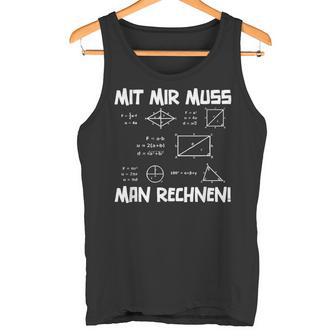 Mathepruch Lustig Geschenk Mathematik Lehrer Tank Top - Seseable