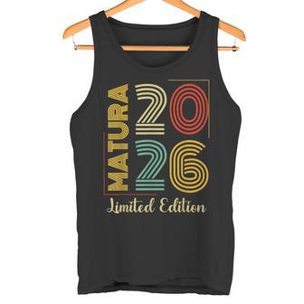 Matura 2026 Geschafft Retro Maturaabschluss Tank Top - Seseable