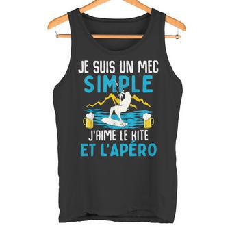 Mecimple J ' Aime Le Kite Apéro Kiteurfer Drôle Kitesurf Débardeur e - Cadeauxyz