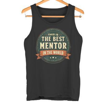 Mentor Appréciation Meilleur Monde Débardeur e - Cadeauxyz