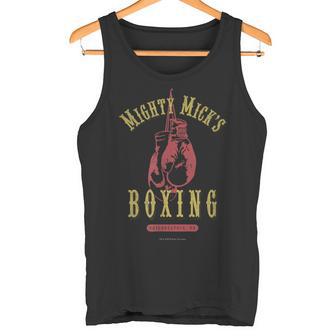 Mighty Mick's ボクシングジム ヴィンテージ アンティーク調 色あせ タンクトップ - Kawaiitshirt