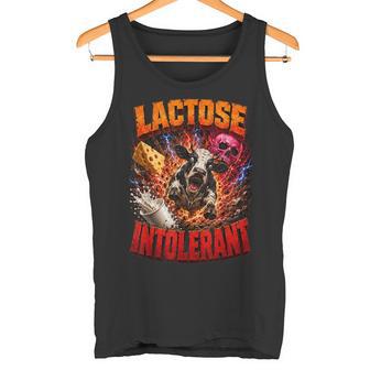 Milch Lustiges Laktose Intolerant Meme Tank Top - Seseable