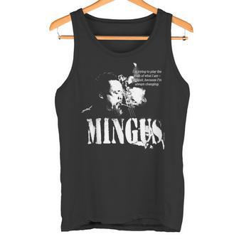 Mingus Jazz Wisdom Bassist Musicien Débardeur e - Cadeauxyz