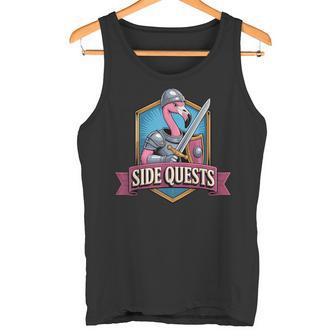 Misionesecundarias Jugador Flamenco Rosa Medieval Camiseta sin mangas - Regaloses