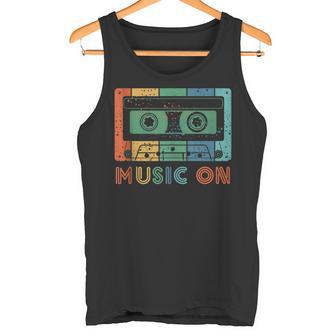 Mixtape Cassettes Música En Cassette 90S 80S In Mangas Camiseta sin mangas - Regaloses