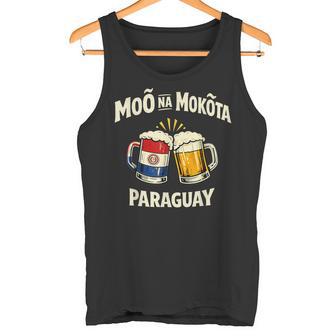 Moõ Ña Mokõta Paraguay Cerveza Amigos Humor Paraguayo Guaraní Camiseta sin mangas - Regaloses