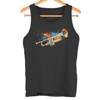 Musicien Trompette Coloré Cool Débardeur e - Cadeauxyz
