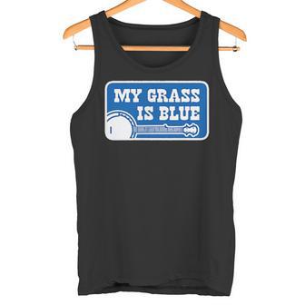 My Grass Is Blueintage Bluegrass タンクトップ - Kawaiitshirt