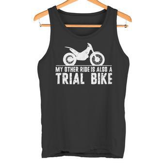 My Other Ride はモトクロス愛好家のためのトライアルバイクでもあります。 タンクトップ - Kawaiitshirt