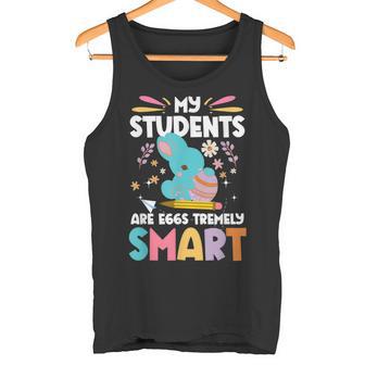 Mytudents Are Eggs Tremelymart イースターの日の先生 タンクトップ - Kawaiitshirt